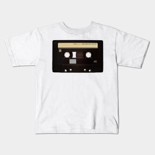 Retro audio cassette. Music Kids T-Shirt